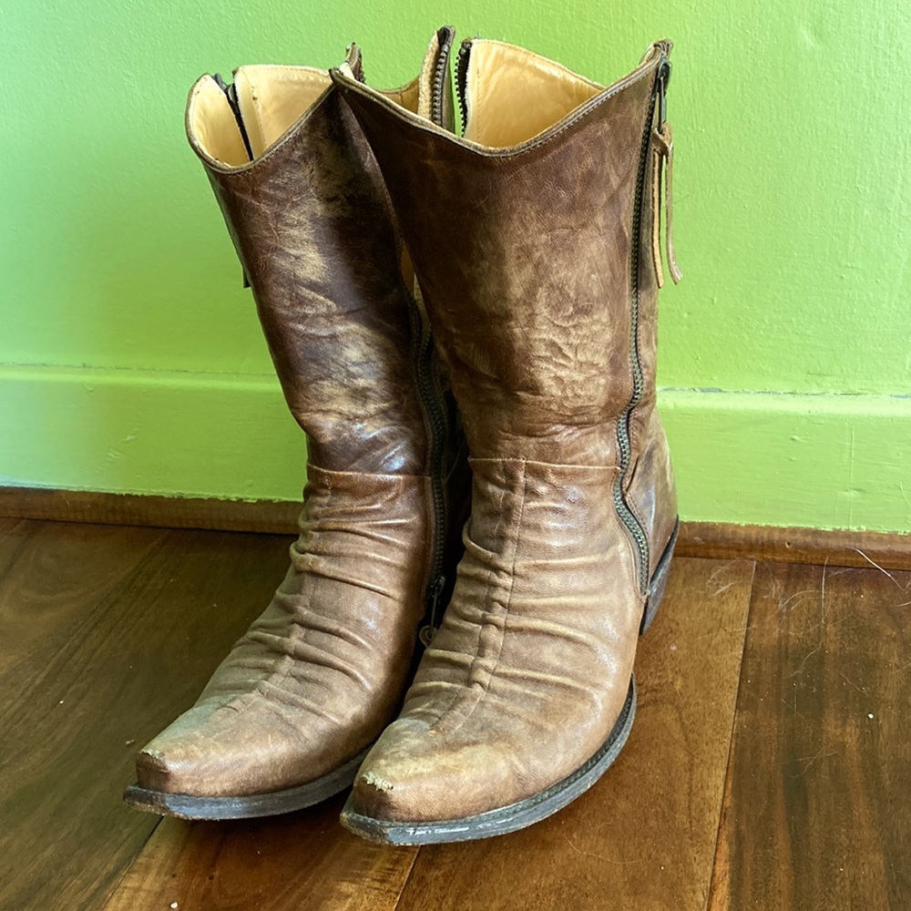COPY - Old Gringo ruched boots size 9 1/2
